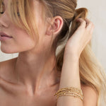 BRYAN ANTHONYS SQUAD BEADED ICON BRACELET ON MODEL