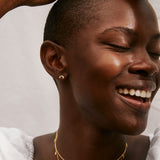 Bryan Anthonys Overcome Gold Rainbow Earrings On Model