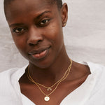 Bryan Anthonys Pause Gold Necklace Model Shot