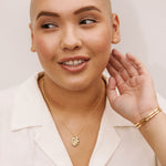 Bryan Anthonys Overcome Gold Earrings On Model