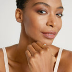 Bryan Anthonys Dainty Tribe Gold Ring On Model