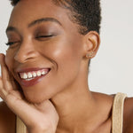 Model wearing Create Your Own Constellation Earring Climbers