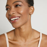 Bryan Anthonys Dainty Tribe Gold Necklace On Model