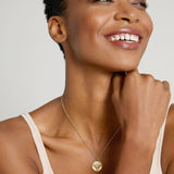Bryan Anthonys Where You're Meant To Be Gold Necklace On Model