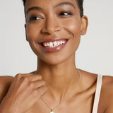 Bryan Anthonys Where You're Meant To Be Gold Necklace On Model