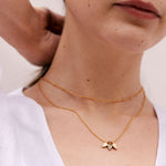 Bryan Anthonys Milestone Delicate Gold Choker On Model
