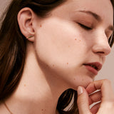 Bryan Anthonys Made Of Lightning Gold Earrings On Model