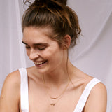 Bryan Anthonys There In A Heartbeat Gold Necklace On Model
