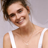 Bryan Anthonys There In A Heartbeat Gold Necklace On Model