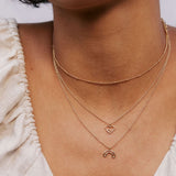 Bryan Anthonys Milestone Delicate Gold Choker On Model