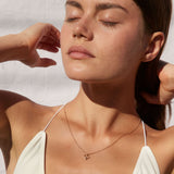 Bryan Anthonys Always in My Heart Necklace Gold Necklace On Model 
