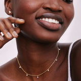 Bryan Anthonys Grit Gold Choker Necklace On Model