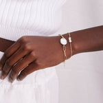 Bryan Anthonys Grit Gold Bracelet On Model