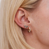 Bryan Anthonys Beautifully Broken Gold Stud Earrings On Model