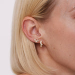 Bryan Anthonys Beautifully Broken Gold Stud Earrings On Model