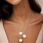 Bryan Anthonys Gold Libra Zodiac Necklace On Model