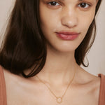 Bryan Anthonys Begin Again Gold Snake Necklace On Model