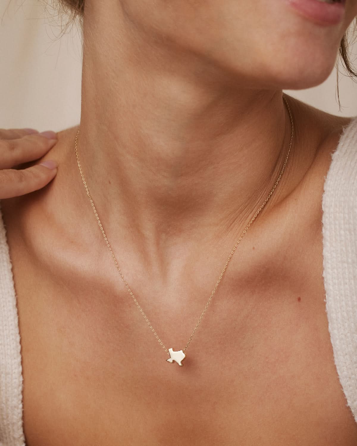 Bryan Anthonys In The Heart Of Gold Necklace On Model