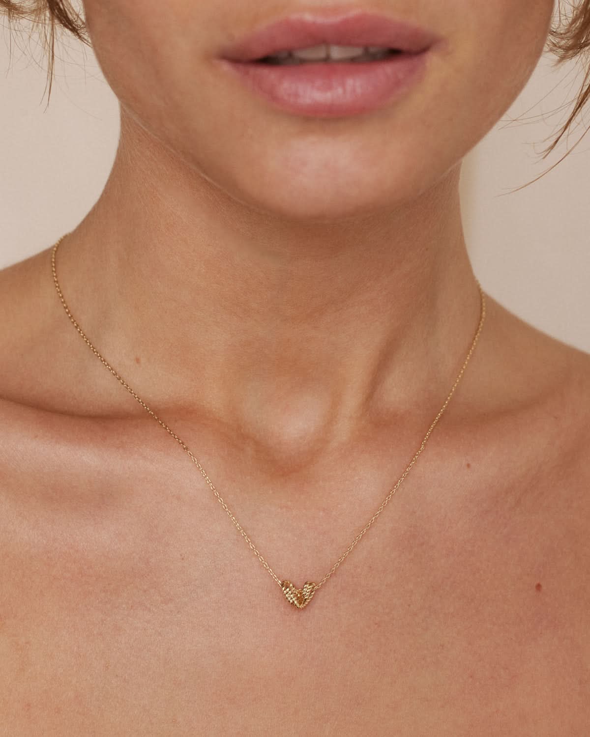 Bryan Anthonys All In Gold Necklace On Model