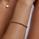  Bryan Anthonys Gold You Are My Sunshine Beaded Bracelet On Model