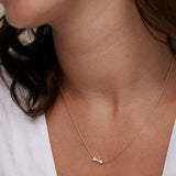 Bryan Anthonys Soul Sisters Gold Arrow Necklace On Model