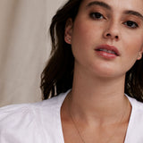 Bryan Anthonys Soul Sisters Gold Arrow Necklace On Model