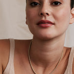 Bryan Anthonys Layers of You Gold Renewed Wheat Chain Necklace On Model