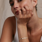 Bryan Anthonys Layers of You Gold Paved Herringbone Chain Bracelet On Model