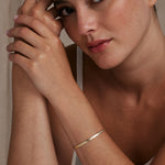Bryan Anthonys Layers of You Gold Paved Herringbone Chain Bracelet On Model