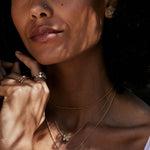 Bryan Anthonys Gold Wings To Fly Icon Necklace On Model