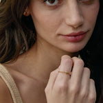 Bryan Anthonys All In Gold Ring On Model