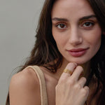 Bryan Anthonys All In Gold Ring On Model