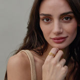 Bryan Anthonys All In Gold Ring On Model