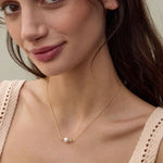 Bryan Anthonys By My Side Pearl Necklace On Model