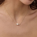 Bryan Anthonys By My Side Pearl Necklace On Model