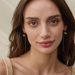 Bryan Anthonys All In Gold Threader Earring On Model