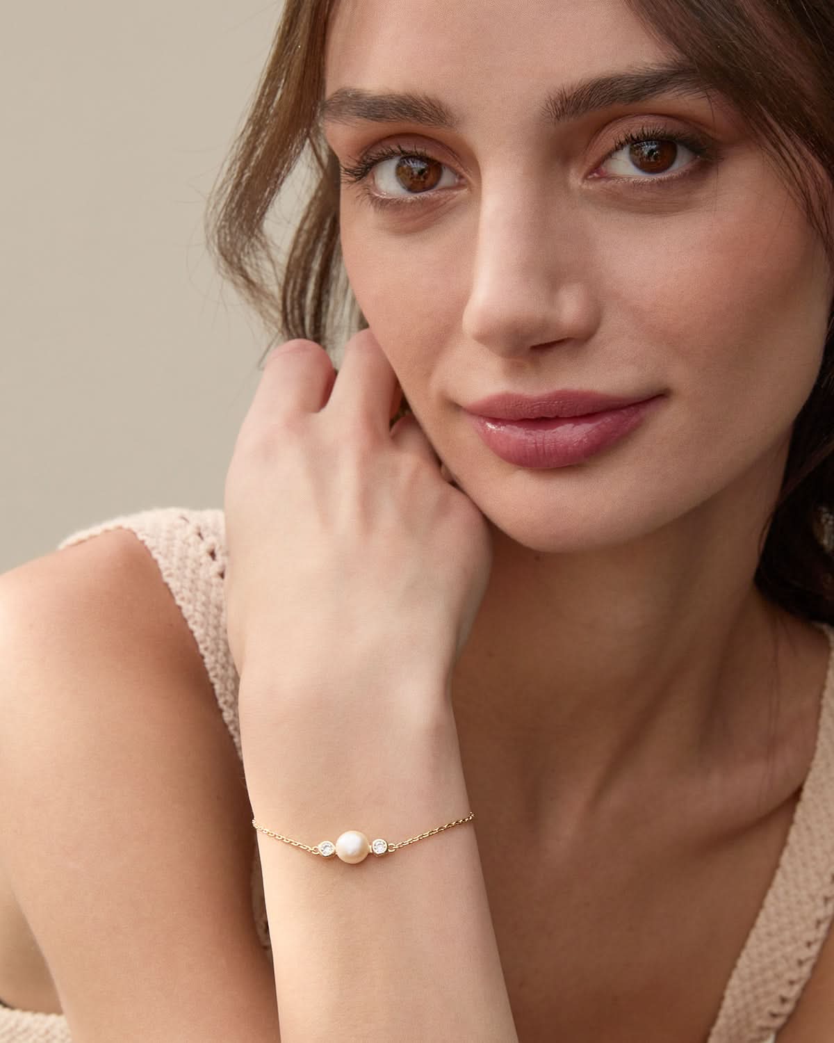 Bryan Anthonys By My Side Pearl Bracelet On Model