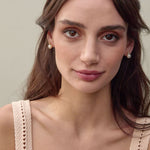 Bryan Anthonys By My Side Pearl Studs On Model