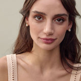 Bryan Anthonys By My Side Pearl Studs On Model