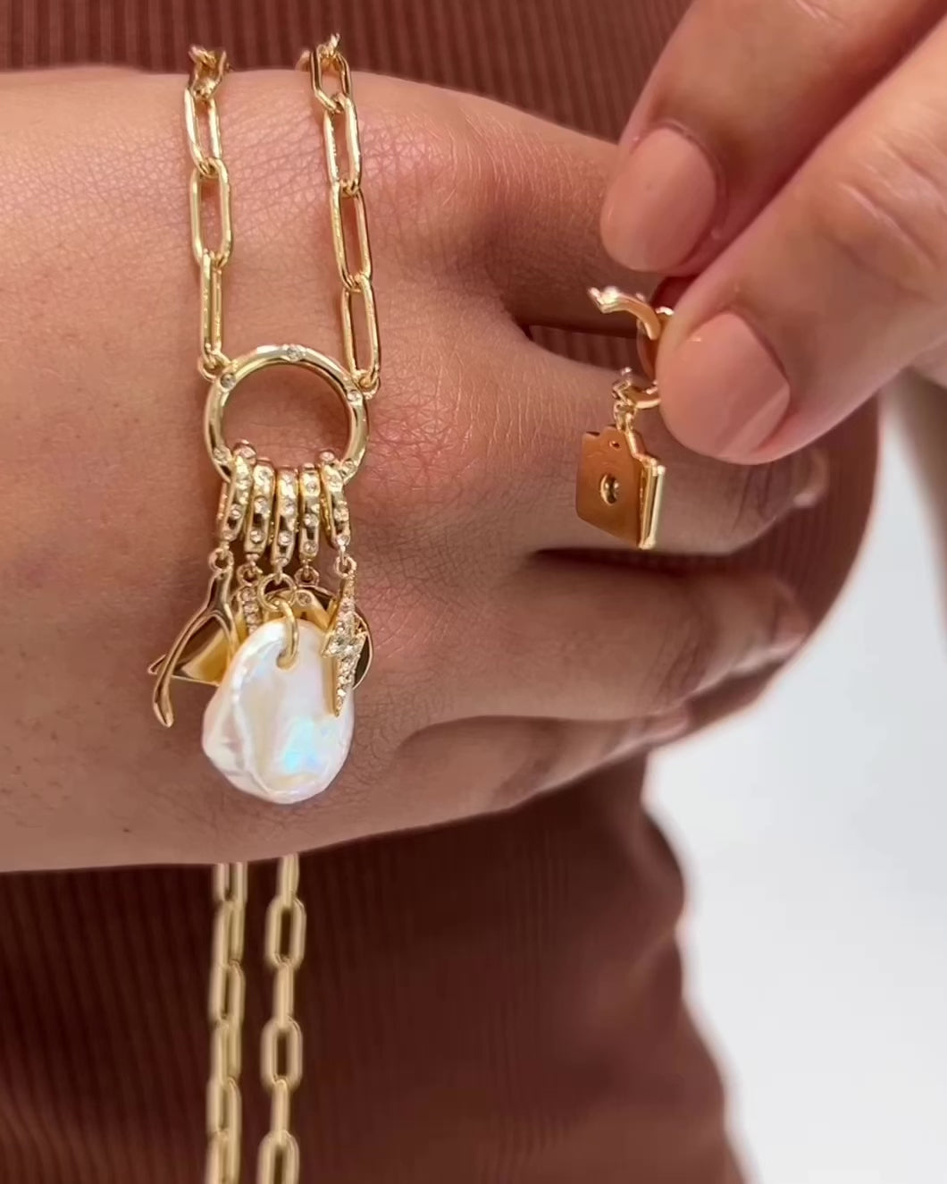 Bryan Anthonys Stories of You Charm Necklace