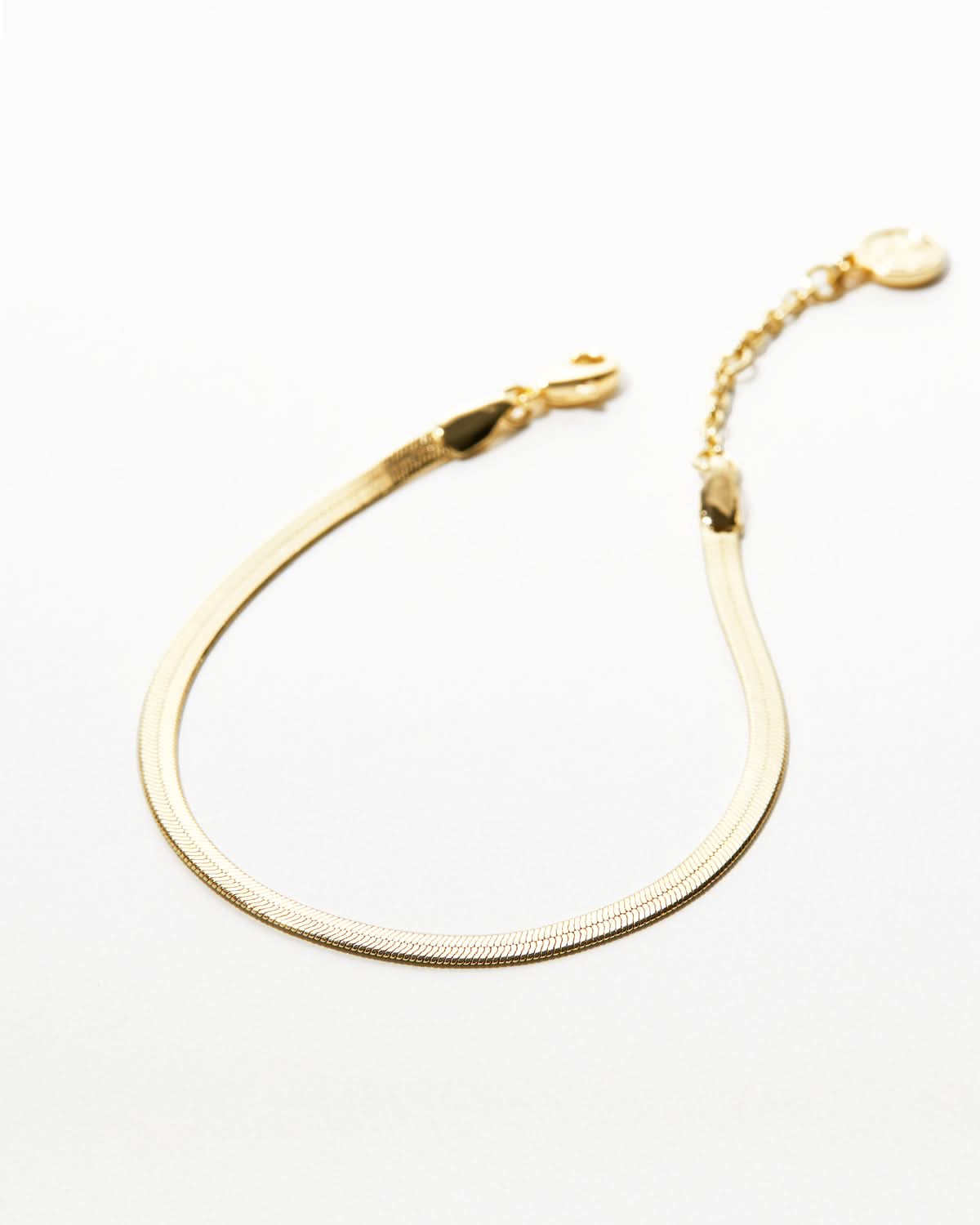 Bryan Anthonys Layers Of You Paved Herringbone Gold Anklet Macro