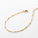 Bryan Anthonys Layers of You Milestone Gold Satellite Chain Anklet On Macro