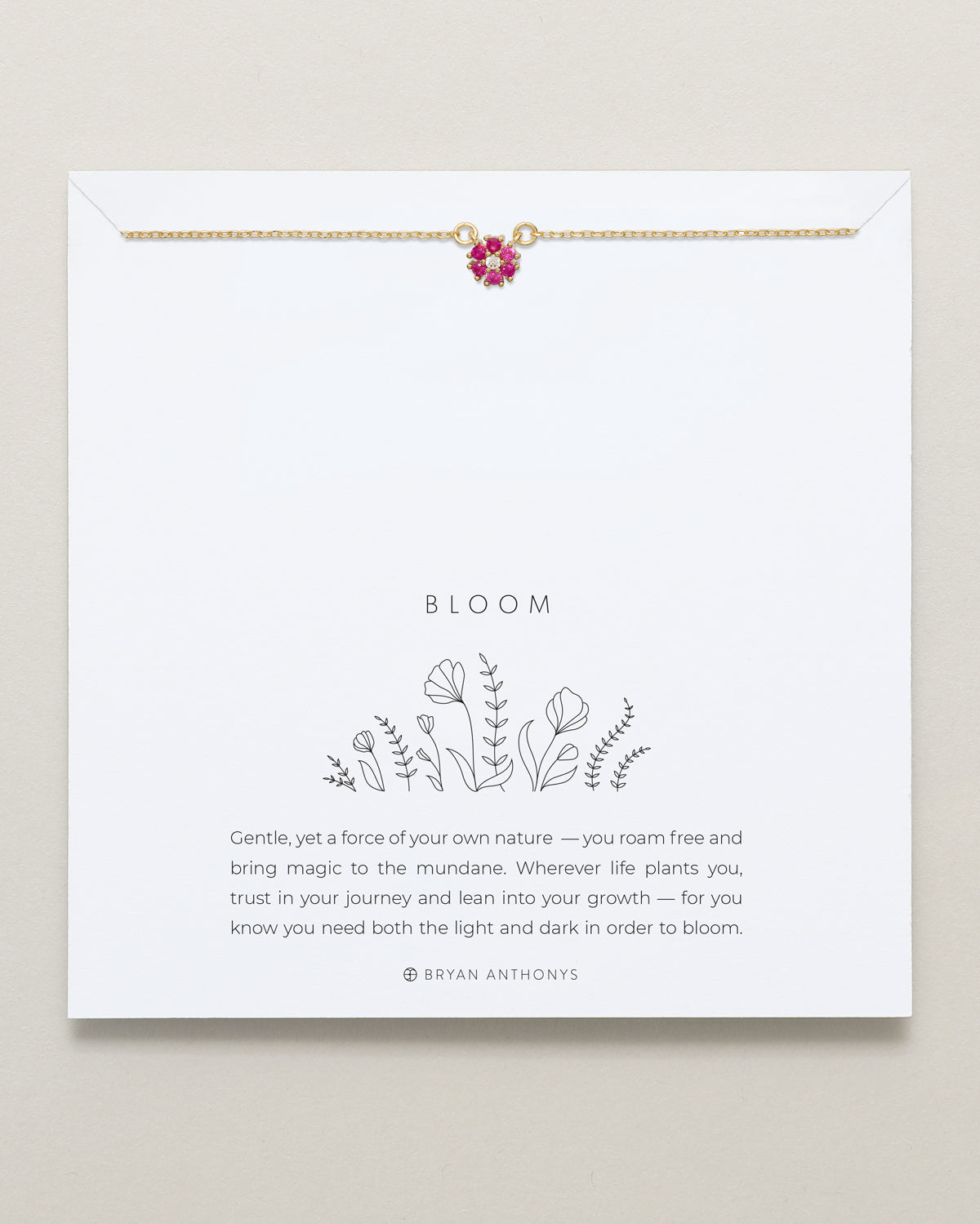 Bloom Dainty Bracelet showcase