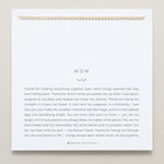 Bryan Anthonys Mom Gold Tennis Bracelet On Card