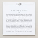 Bryan Anthonys Always In My Heart Silver Bracelet On Card