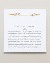 Bryan Anthonys Beautifully Broken Gold Cuff On Card