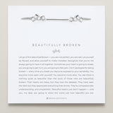 Bryan Anthonys Beautifully Broken Silver Cuff On Card