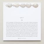 Bryan Anthonys Grit Pearl Statement Bracelet Silver On Card