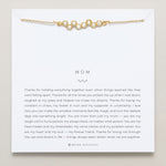 Bryan Anthonys dainty mom bracelet 14k gold crystal