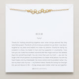 Bryan Anthonys dainty mom bracelet 14k gold crystal